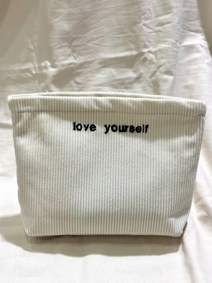 Corduroy Self Love Pouch